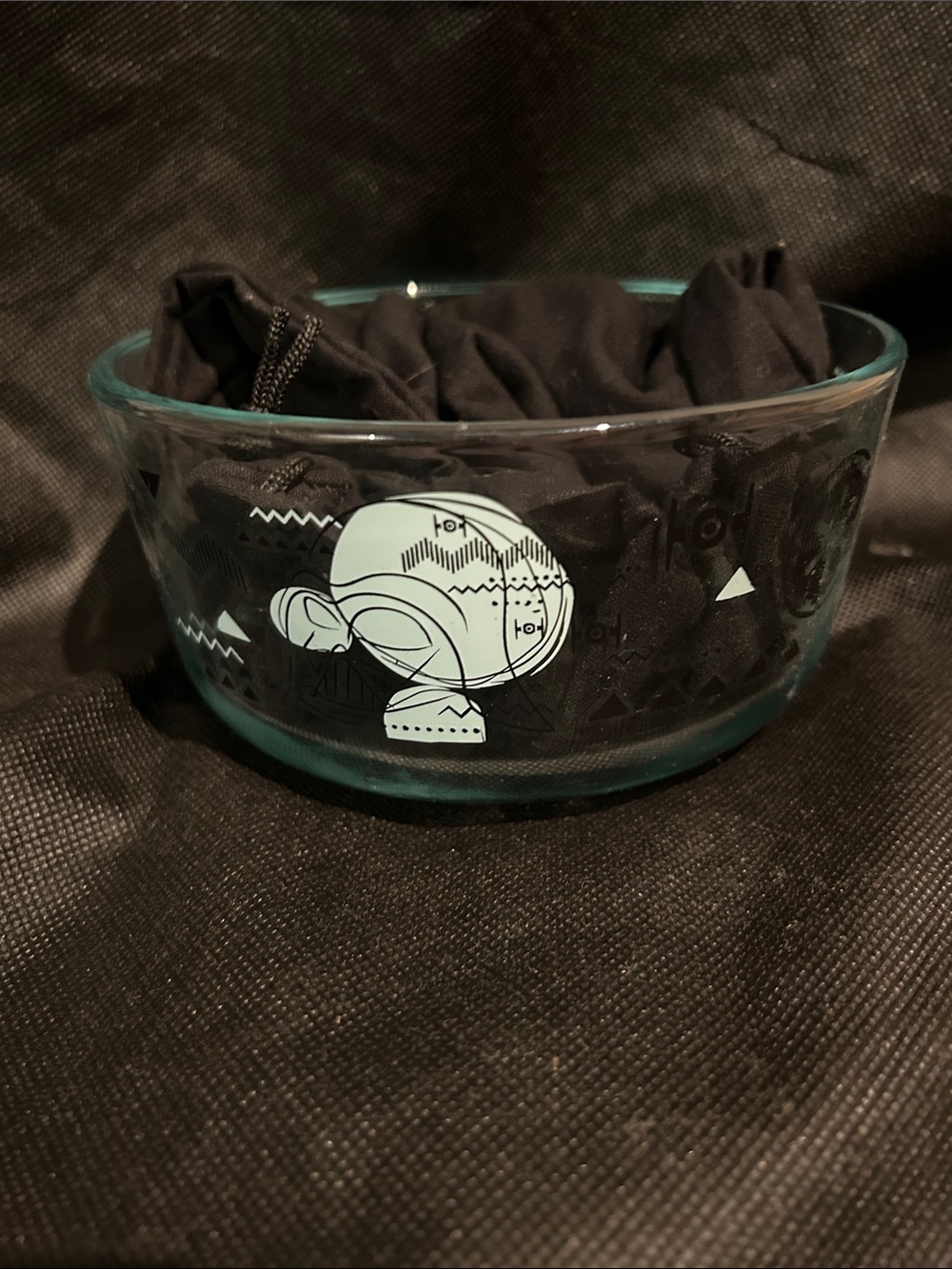 Star Wars Themed Pyrex Glass Bowl